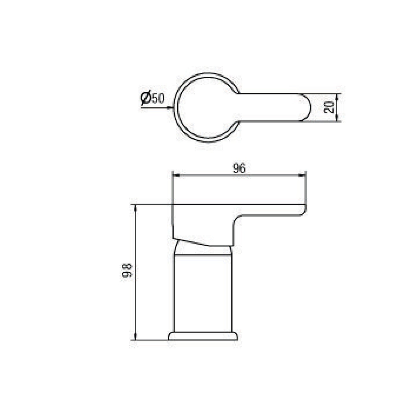 Grifería Emblem Bidet C/ Transf. | Piazza