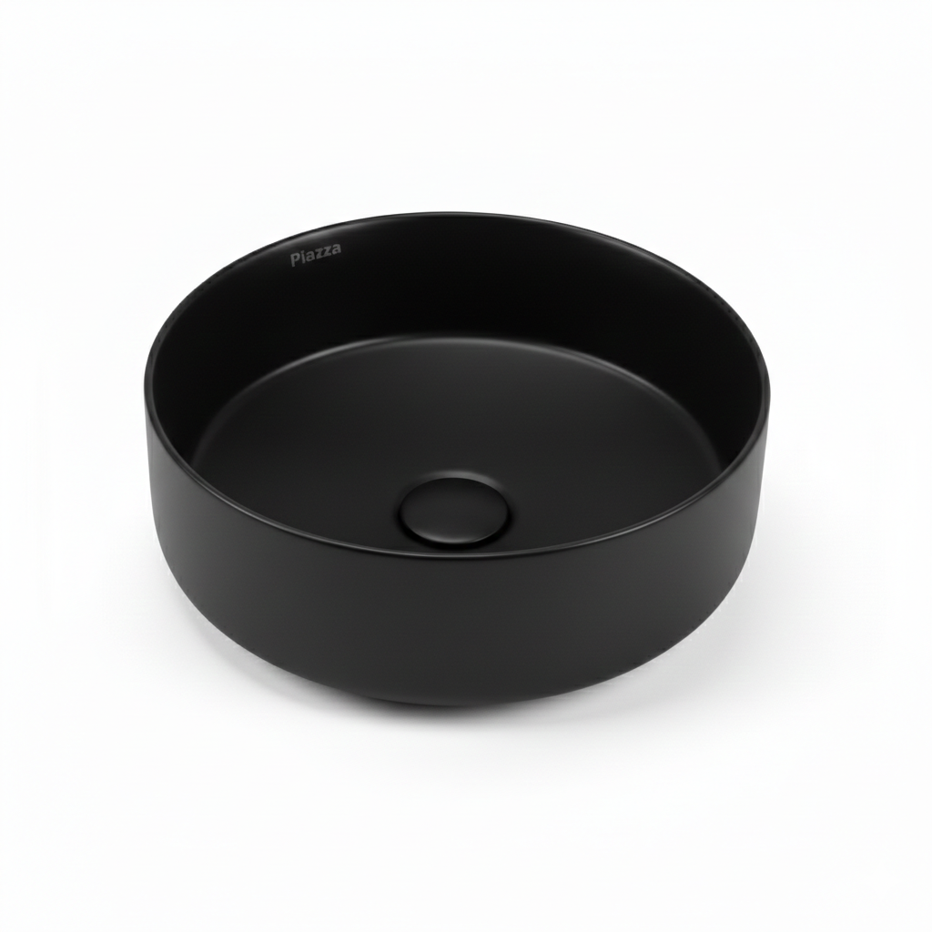 Bacha A524NEBacha De Apoyo 360×125 Mm Negro| Piazza